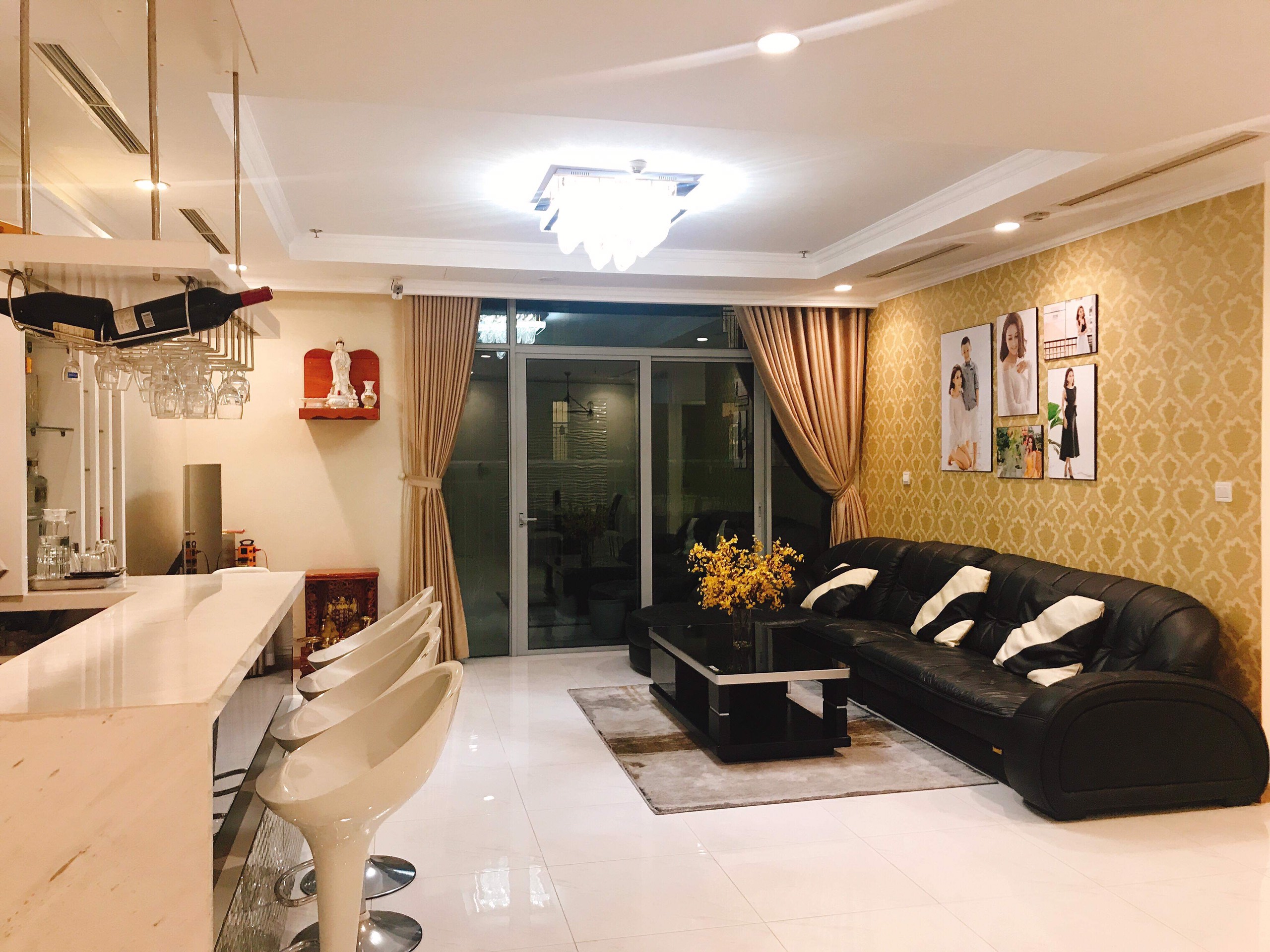 Cần cho thuê căn 3pn tòa Central 1 giá 1600$ dự án vinhomes central park